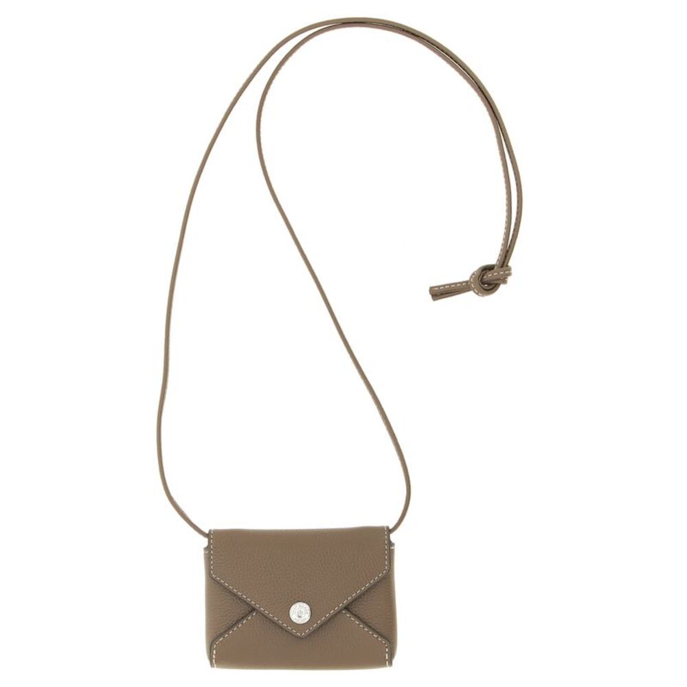 Tory Burch Brown Cowhide Women's Cardholder